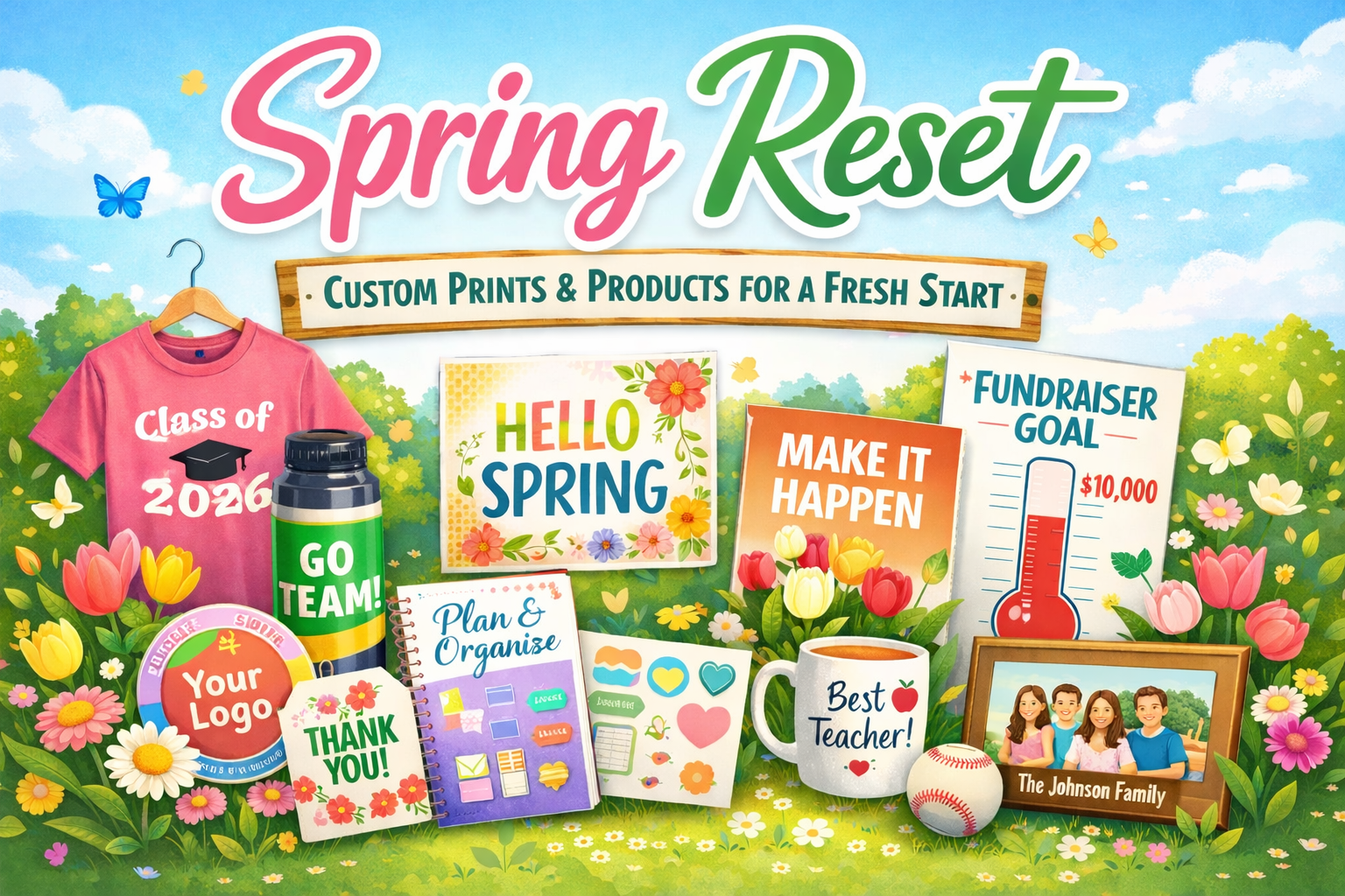 Product Spring Print Spring Reset: How Custom Print-on-Demand Products Power Growth, Gifting ...